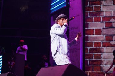 MTV Wild n Out Tour sunucusu Nick Cannon 5 Mart 2020 Perşembe günü Orlando Florida 'daki Amway Center' da