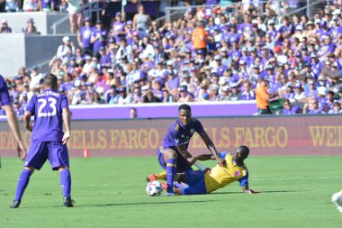 Orlando City 29 Nisan 2017 'de Orlando, Florida' daki Orlando City Stadyumu 'nda Colorado Rapids' e ev sahipliği yaptı.)