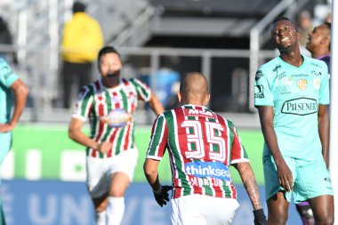 Fluminense, Florida Kupası 'nda 15 Ocak 2018' de Orlando Florida 'da oynanan Spektrum Stadyumu' nda Barcelona SC 'ye karşı..  