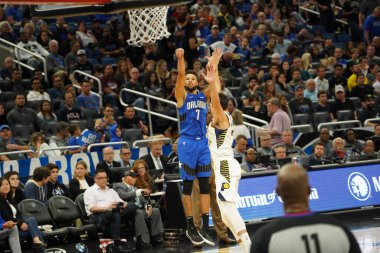 Orlando Magic 10 Kasım 2019 'da Indiana Pacers' ı Amway Center 'da ağırlıyor. Fotoğraf: Marty Jean-Louis
