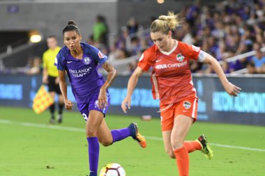 Orlando Pride 28 Haziran 2018 'de Orlando City Stadyumu' nda Houston Dash 'e ev sahipliği yaptı..  