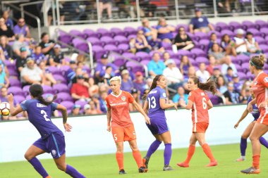Orlando Pride, 27 Haziran 2018 tarihinde Orlando City Stadyumu 'nda Houston Dash' e ev sahipliği yaptı..  