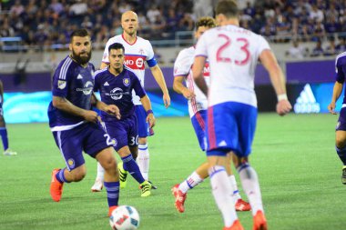 Orlando City, 24 Ağustos 2016 'da Orlando Florida' daki Kamp Dünyası Stadyumunda Toronto FC 'ye ev sahipliği yaptı..