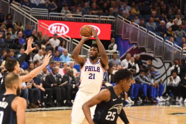 Orlando Magic, Philadelphia 76ers 'ı 14 Kasım 2018' de Orlando Florida 'daki Amway Center' da ağırlıyor.. 