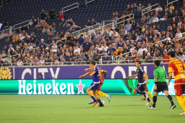 Orlando City SC, 29 Haziran 2016 'da Orlando Florida' daki Kamp Dünyası Stadyumu 'nda Fort Lauderdale Strikers' a ev sahipliği yaptı..