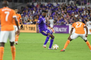 Orlando City SC, 22 Eylül 2018 'de Florida Exploria Stadyumu' nda Houston Dynamo 'yu ağırladı..