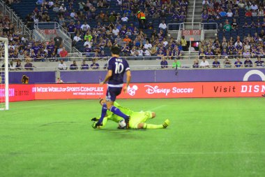 Orlando City, 24 Ağustos 2016 'da Orlando Florida' daki Kamp Dünyası Stadyumunda Toronto FC 'ye ev sahipliği yaptı..
