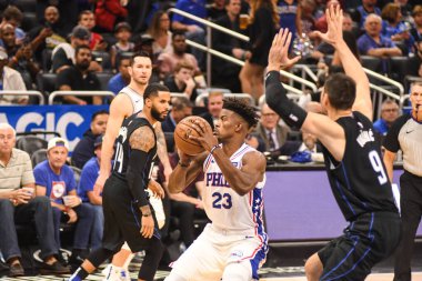 Orlando Magic, Philadelphia 76ers 'ı 14 Kasım 2018' de Orlando Florida 'daki Amway Center' da ağırlıyor..  