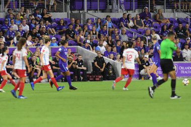 Orland Pride, 25 Ağustos 2018 'de Orlando Florida' daki Exploria Stadyumu 'nda Chicago Red Stars' a ev sahipliği yapıyor.. 