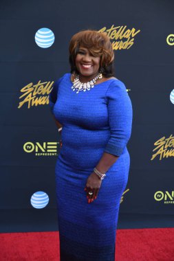 24 Mart 2018 Cumartesi günü Las Vegas 'taki Orleans Resort' ta düzenlenen 33. Yıldız Ödülleri Kırmızı Halı sırasında ünlüler.