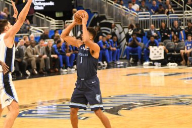 Orlando Magic 10 Ekim 2018 tarihinde Orlando Florda 'daki Amway Center' da Memphis Grizzilies 'e ev sahipliği yaptı..  