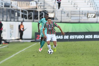 Fluminense, Florida Kupası 'nda 15 Ocak 2018' de Orlando Florida 'da oynanan Spektrum Stadyumu' nda Barcelona SC 'ye karşı.. 