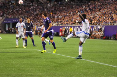 Orlando City SC, 3 Ekim 2015 'te Dünya Kampı Stadyumu' nda Montreal Çarpması 'na ev sahipliği yaptı..