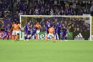 Orlando City SC, 22 Eylül 2018 'de Florida Exploria Stadyumu' nda Houston Dynamo 'yu ağırladı.. 