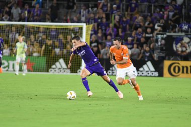 Orlando City SC, 22 Eylül 2018 'de Florida Exploria Stadyumu' nda Houston Dynamo 'yu ağırladı..