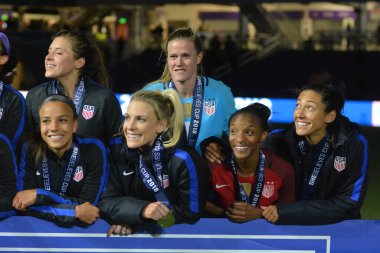 ABD, 7 Mart 2018 tarihinde Orlando City Stadyumu 'ndaki SheBelives Kupası' nda İngiltere ile karşı karşıya geldi..  