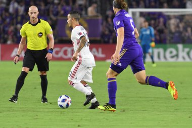 Orlando City 14 Temmuz 2018 'de Florida Exploria Stadyumu' nda Toronto FC 'ye ev sahipliği yaptı. Fotoğraf: Marty Jean-Louis