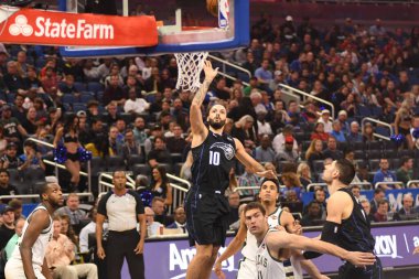 Orlando Magic, 19 Ocak 2019 Cumartesi günü Orlando Florida 'daki Amway Arena' da Milwaukee Doları 'na ev sahipliği yapıyor..