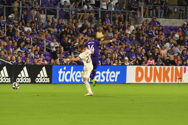 Orlando City Hospeda Colorado Rapids Orlando City Stadium Orlando Florida — Fotografia de Stock