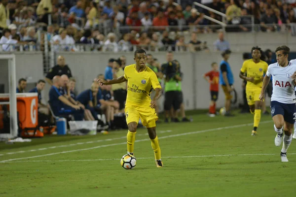 Paris Saint Germain Tottenham Hotspur Citrus Bowl Orlando Florida Luglio — Foto Stock