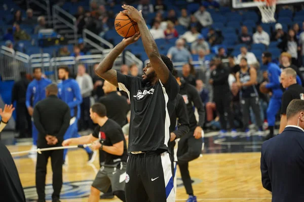 Orlando Magic Hostit Clippers Amway Center Orlando Florida Neděli Ledna — Stock fotografie