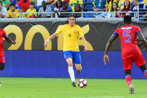 Бразилія Зустрічає Гаїті Під Час Copa America Centenario Орландо Флориді — стокове фото