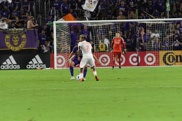 Orlando City Ospita Atlanta United All Exploria Stadium Agosto 2018 — Foto Stock