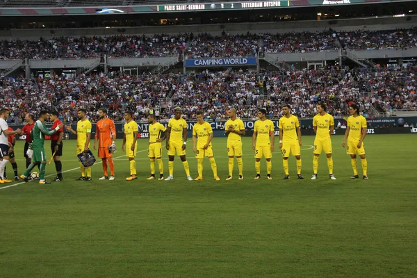 Paris Saint Germain Tottenham Hotspur Citrus Bowl Orlando Florida Липня — стокове фото