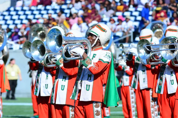 Florida Rattlers Möter Bethune Cookman Wildcats Durig Florida Classics Camping — Stockfoto