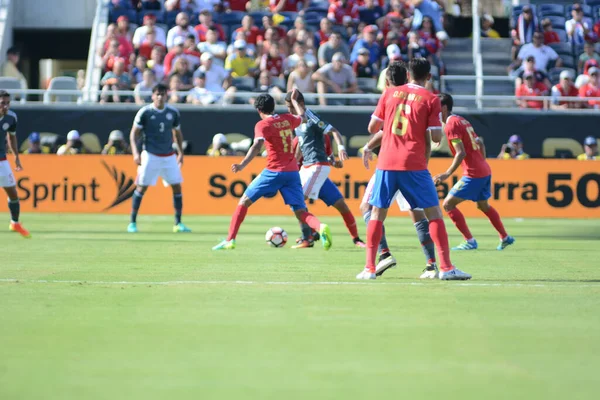 Costa Rica Face Paraguay Copa America Centenario Camping World Stadium — Stock Photo, Image