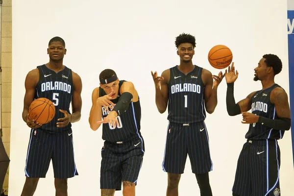 Orlando Magic Media Day Amway Center Orlando Florida Στις Σεπτεμβρίου — Φωτογραφία Αρχείου