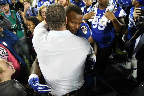 Georgia State Face Western Kentucky Tijdens Cure Bowl Bij Citrus — Stockfoto