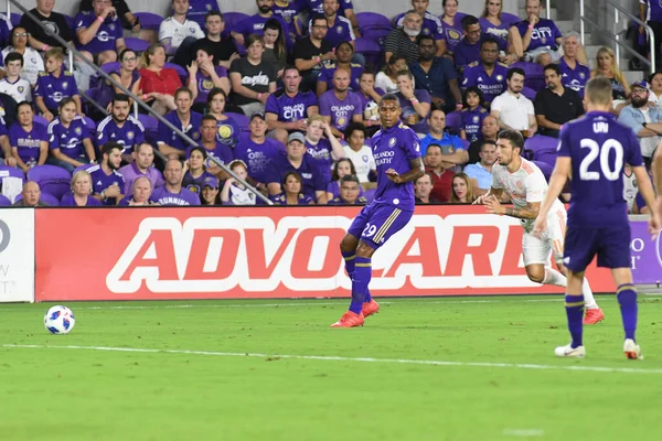 Orlando City Accueille Atlanta United Stade Exploria Août 2018 Orlando — Photo