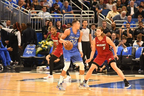 Orlando Magic Recebe Miami Heat Amway Center Orlando Florida Outubro — Fotografia de Stock