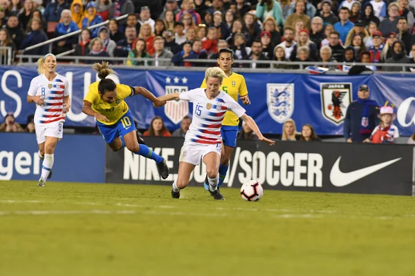 Shebelieves Cup Final Usa Brazil Raymond James Stadium Tampa Florida — Stock Photo, Image