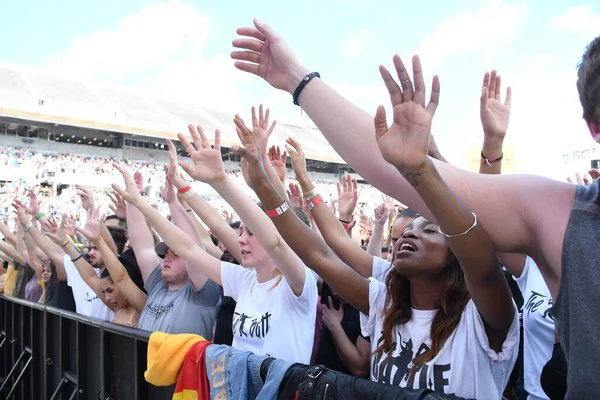 Send Christian Revival Camping World Stadium Orlando Florida Den Februari — Stockfoto