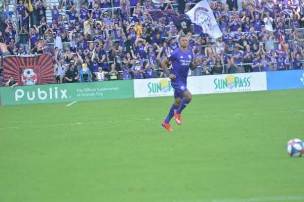 Orlando City Host New York City Orlando City Stadium Orlando — Zdjęcie stockowe