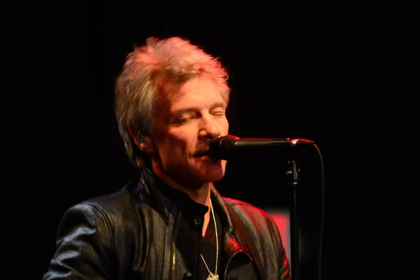 Sänger Jon Bon Jovi Tritt November 2016 State Street Theater — Stockfoto