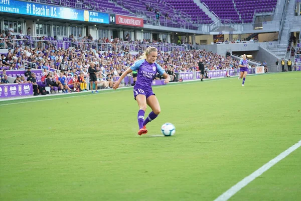 Orlando Pride Recebe Sky Blue Exploria Stadium Sábado Julho 2019 — Fotografia de Stock