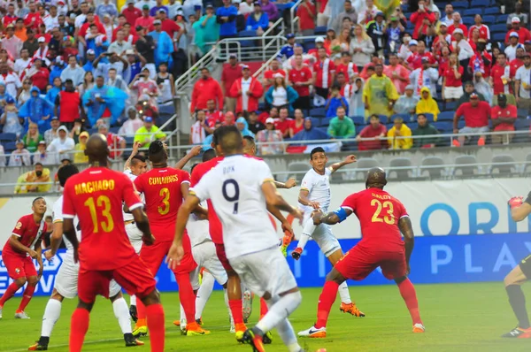 Bolivia Enfrenta Panamá Durante Copa American Centenario Orlando Florida Camping —  Fotos de Stock