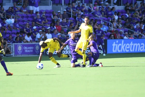 Orlando City Φιλοξενεί Columbus Στο Orlando City Stadium Στις Οκτωβρίου — Φωτογραφία Αρχείου