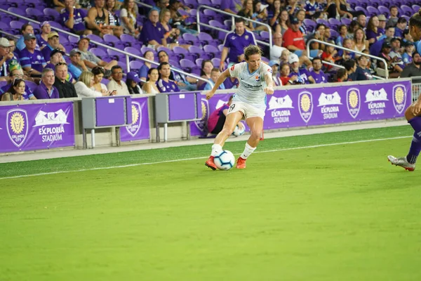 Orlando Pride Recebe Sky Blue Exploria Stadium Sábado Julho 2019 — Fotografia de Stock