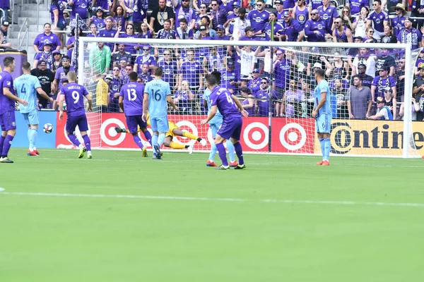 Orlando City Host New York City Orlando City Stadium Orlando — Stock fotografie