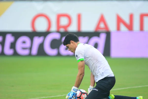 Costa Rica Szembe Paraguay Copa America Centenario Camping World Stadium — Stock Fotó