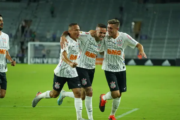 Florida Cup 2020 Corinthians Nycfc Partido Exploria Stadium Orlando Florida — Foto de Stock