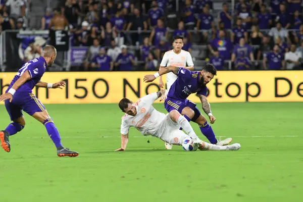 Orlando City Host Atlanta United Exploria Stadium August 2018 Orlando — Stock Photo, Image