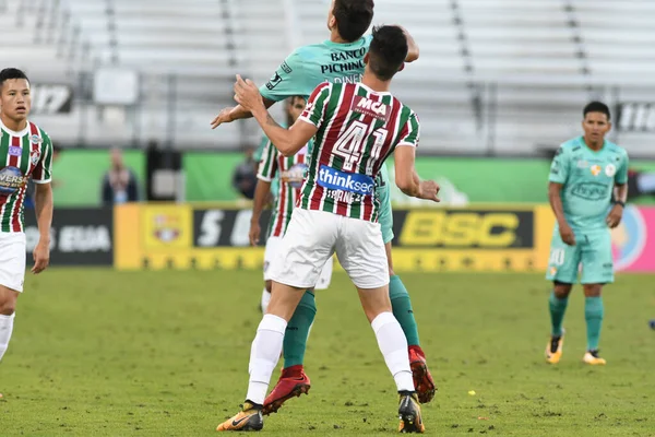 Fluminense Florida Kupası Nda Ocak 2018 Orlando Florida Oynanan Spektrum — Stok fotoğraf