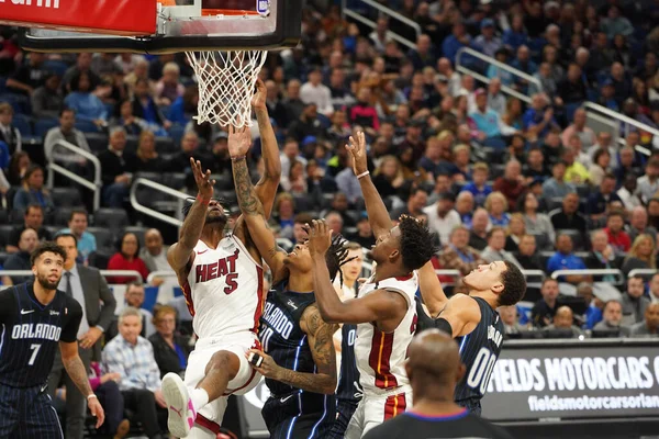 Orlando Magic 1 Şubat 2020 tarihinde Orlando Florida 'daki Amway Center' da Miami Heat 'e ev sahipliği yaptı.