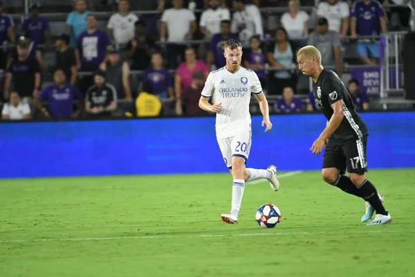 Orlando City Házigazdája Sporting Kansas Exploria Stadionban 2019 Augusztus Szerda — Stock Fotó