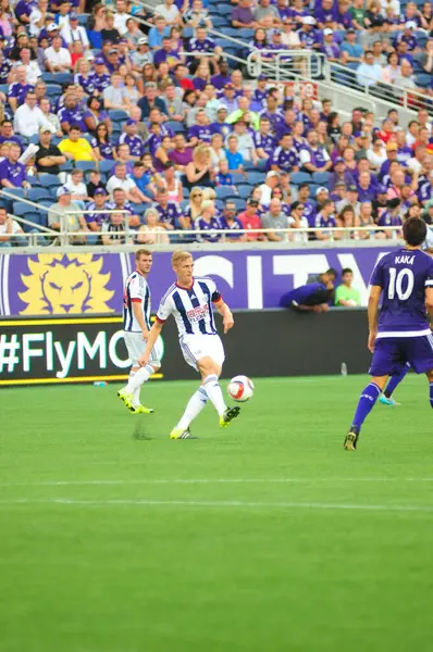 Orlando City Host West Bromwich Albion Camping World Stadium Orlando — Stock Photo, Image